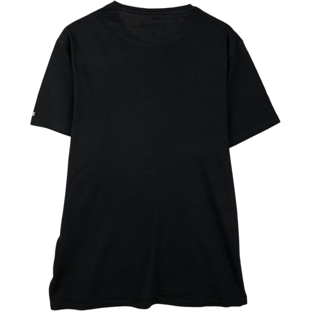 RAMONES Eagle Pattern Band T-Shirt (Men's XL equivalent) unclear black type Vintage Second Hand