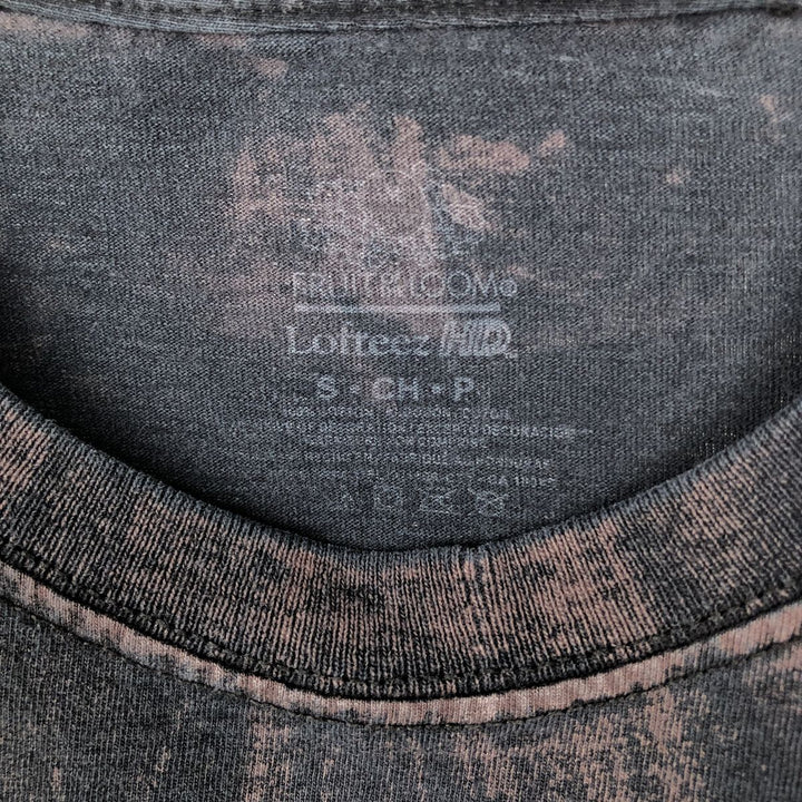 Fruit of the Loom LOFTEEZ HD Slayer Band T-Shirt (Men's Size S) cotton black type Vintage Second Hand
