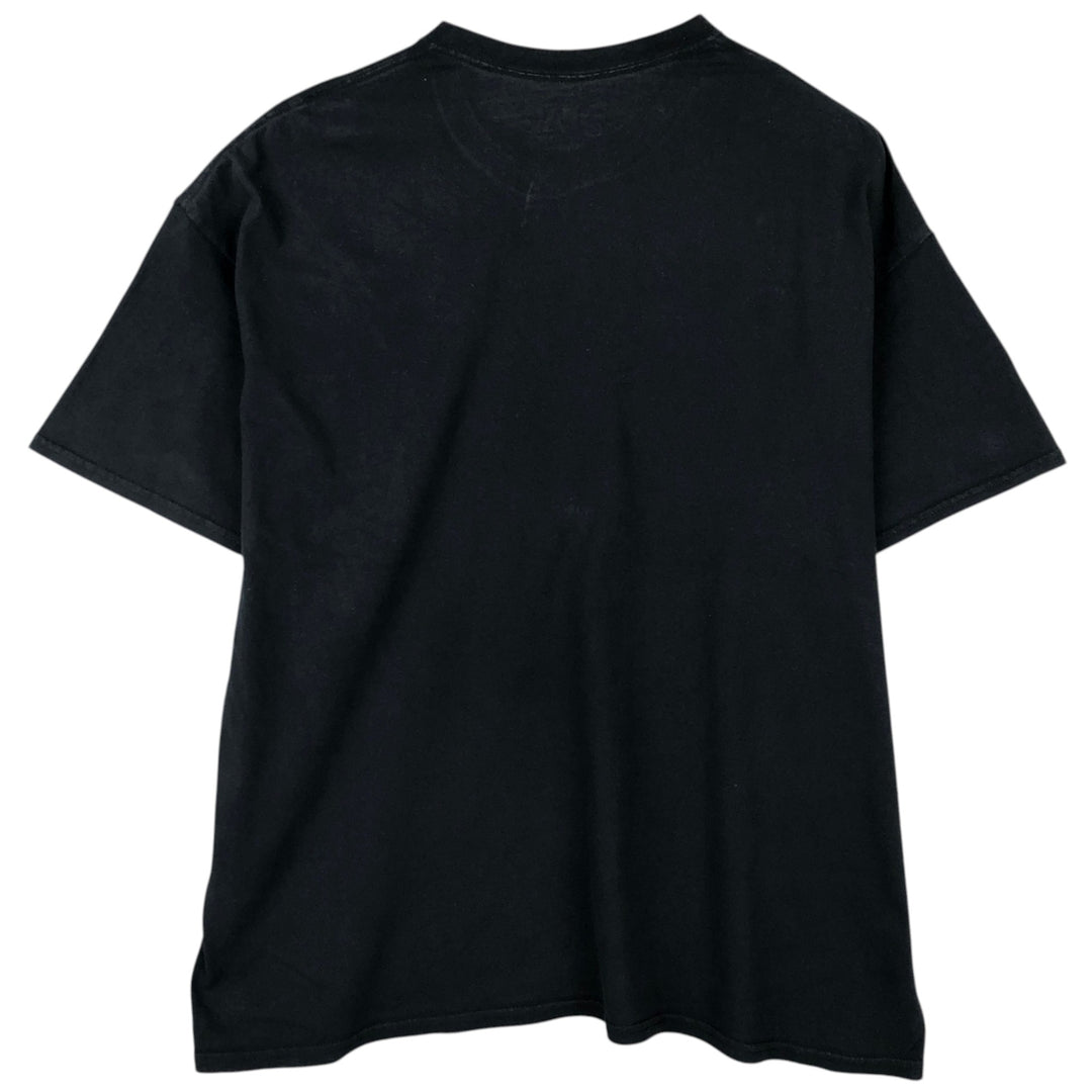 2pac rap t-shirt, men's XL size unclear black type Vintage Second Hand