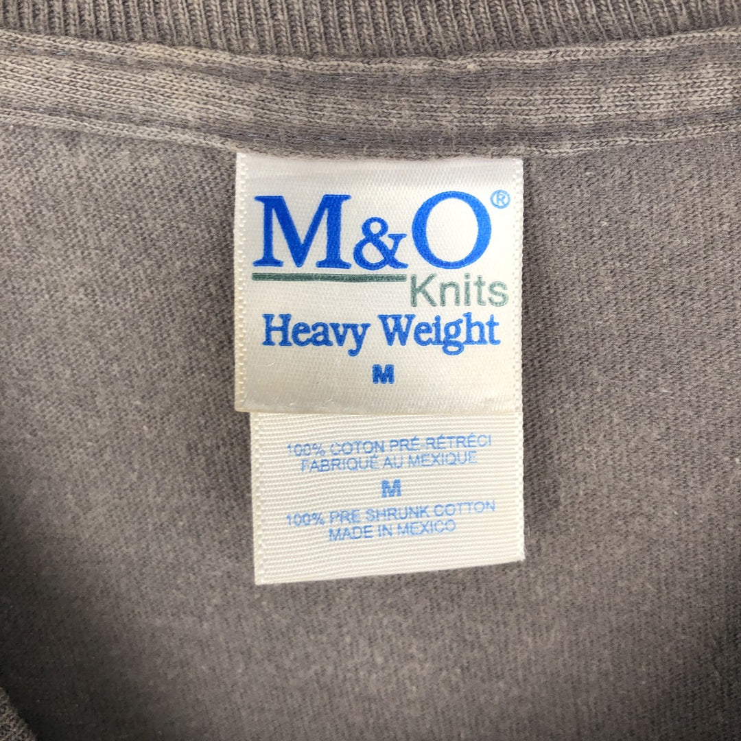 00's M and O Knits AC cotton black type Vintage Second Hand