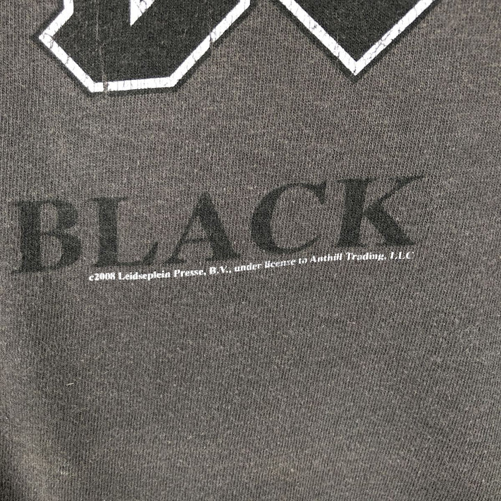 00's M and O Knits AC cotton black type Vintage Second Hand