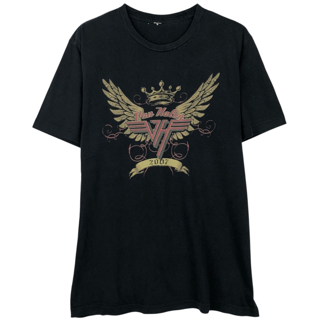 2000'S Van Halen band t-shirt, men's size M equivalent. unclear black type Vintage Second Hand