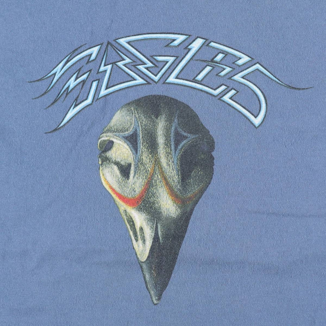 2000'S Eagles band t-shirt, men's size M equivalent. cotton blue type Vintage Second Hand
