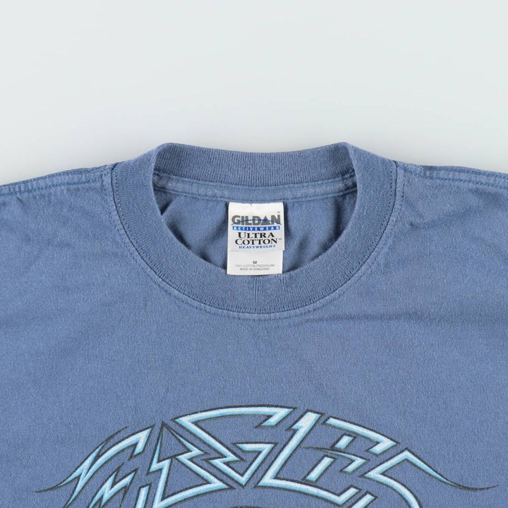 2000'S Eagles band t-shirt, men's size M equivalent. cotton blue type Vintage Second Hand