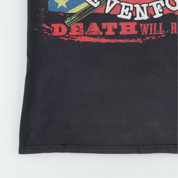 ALSTYLE AVENGED SEVENFOLD Skull Pattern Band T-Shirt (Men's Size M) cotton black type Vintage Second Hand