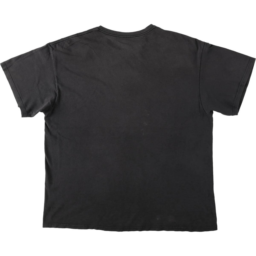 SLAYER Band T-shirt, Men's L size unclear black type Vintage Second Hand