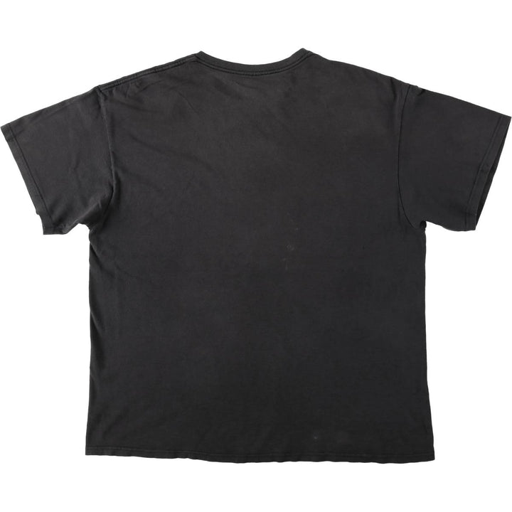 SLAYER Band T-shirt, Men's L size unclear black type Vintage Second Hand