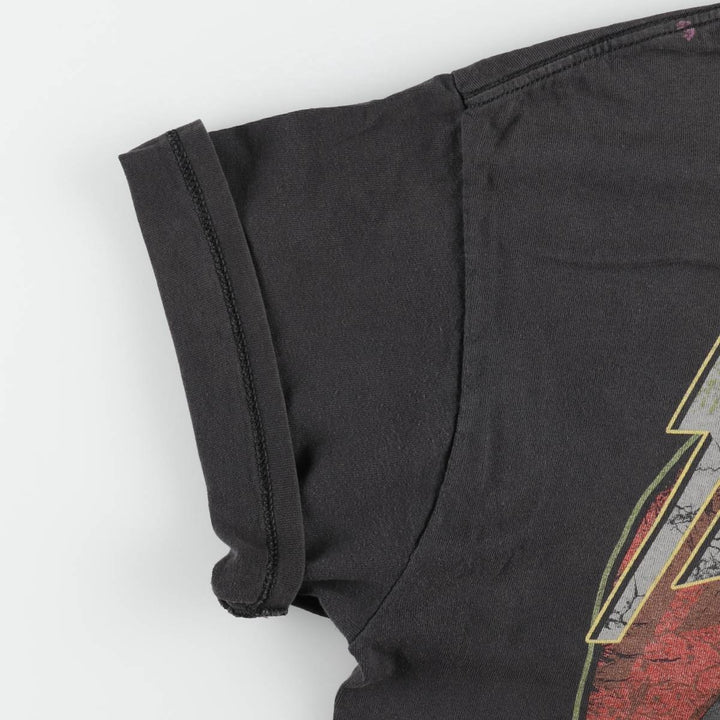 SLAYER Band T-shirt, Men's L size unclear black type Vintage Second Hand