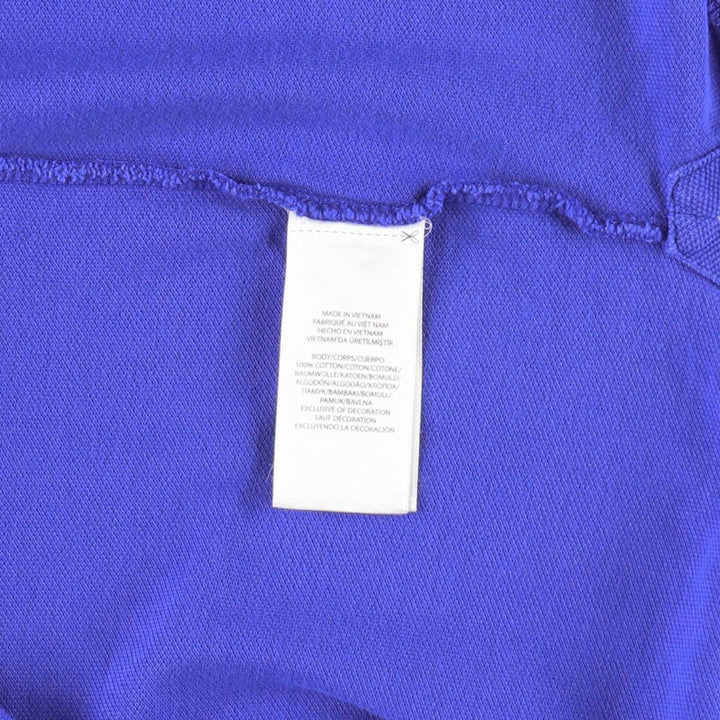 Ralph Lauren POLO RALPH LAUREN CLASSIC FIT short sleeve polo shirt for men size L cotton blue type Vintage Second Hand
