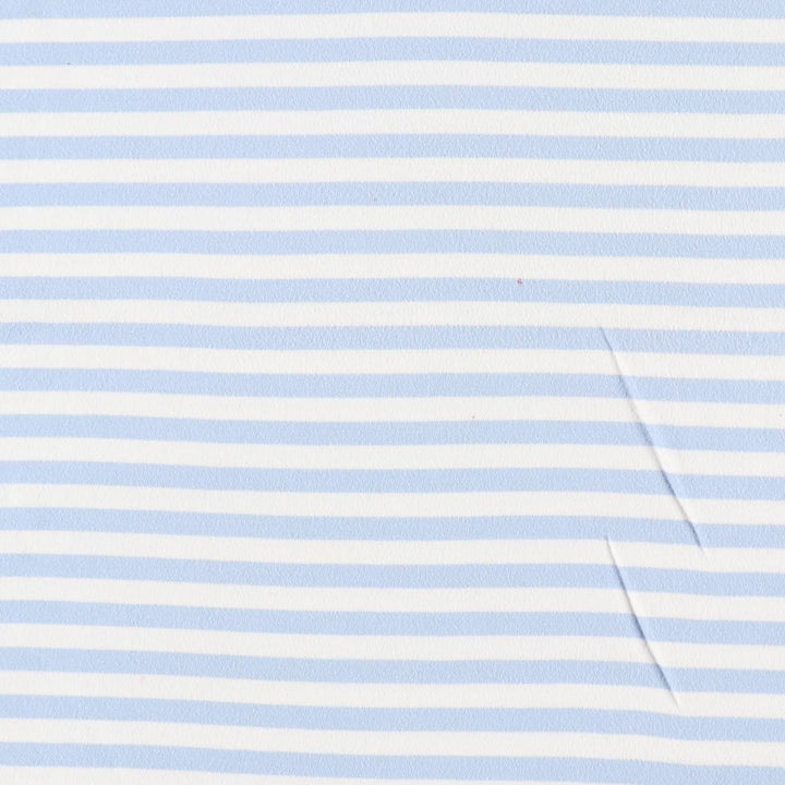 Ralph Lauren POLO RALPH LAUREN CLASSIC FIT short sleeve striped polo shirt men's size L cotton Blue type light blue Vintage Second Hand