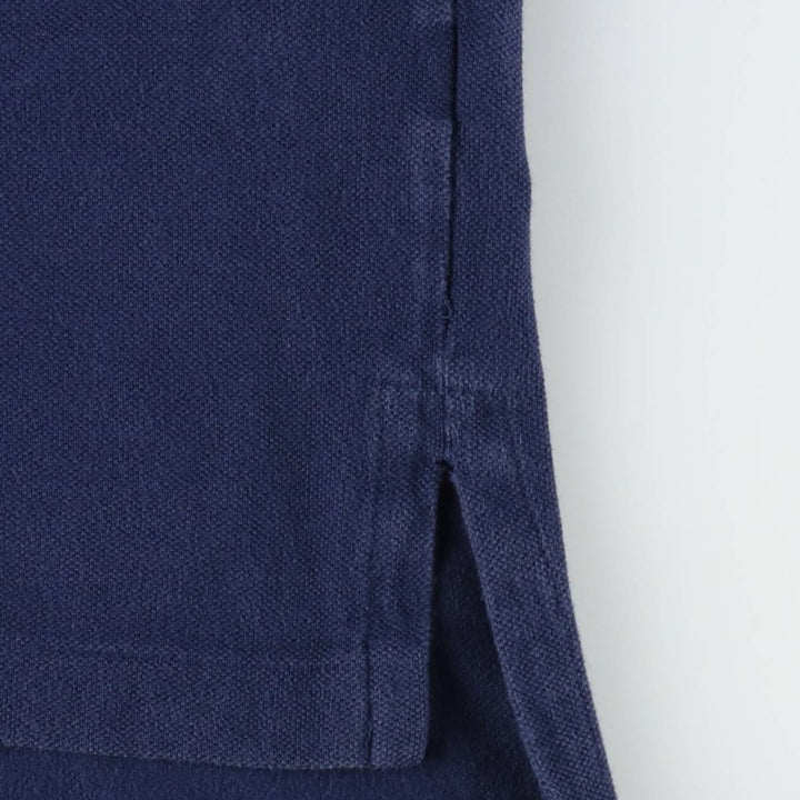 Ralph Lauren POLO RALPH LAUREN short sleeve polo shirt men's XL equivalent cotton navy blue type Vintage Second Hand