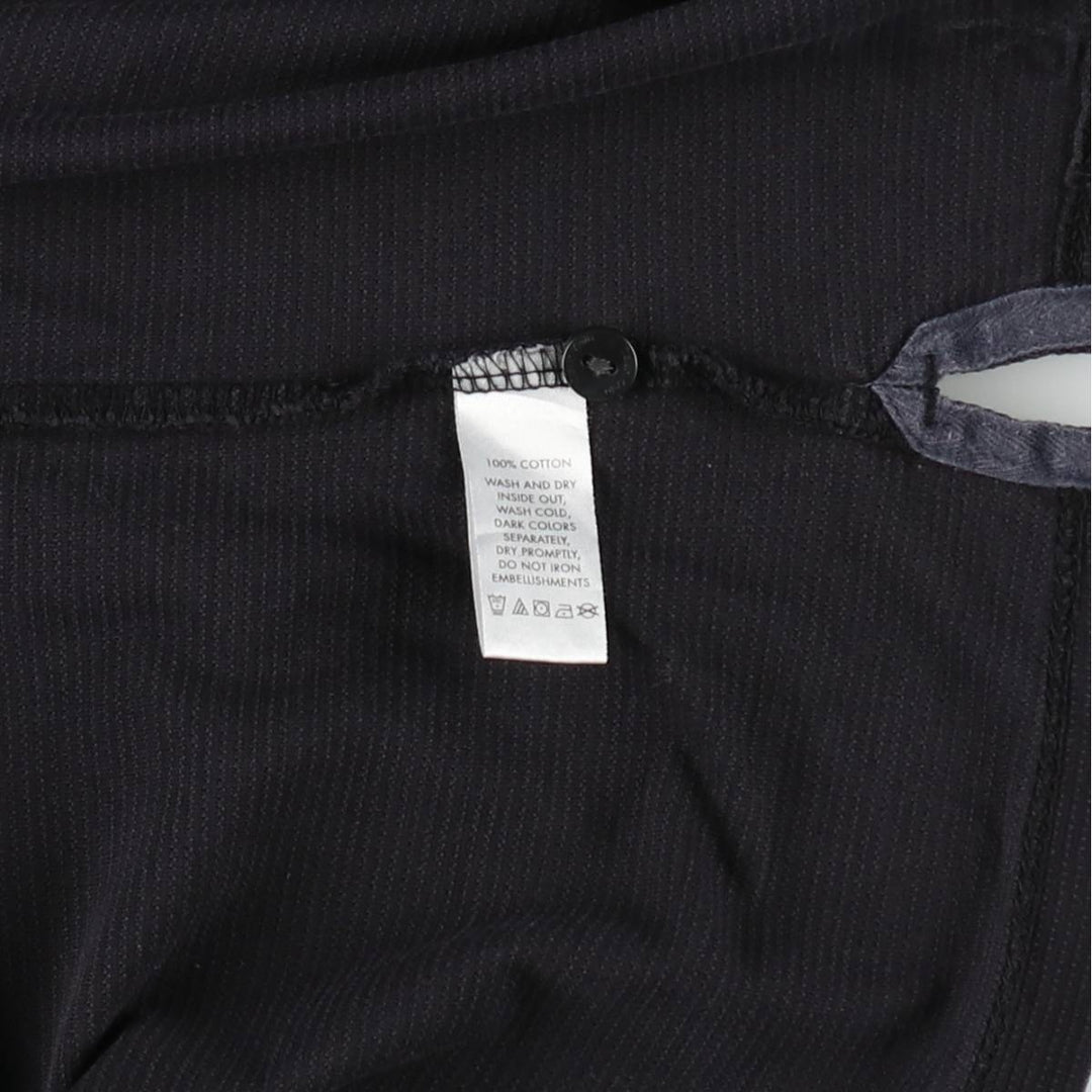 Calvin Klein SLIM FIT Short-Sleeve Polo Shirt, Men's Size L (approx.) cotton black type Vintage Second Hand