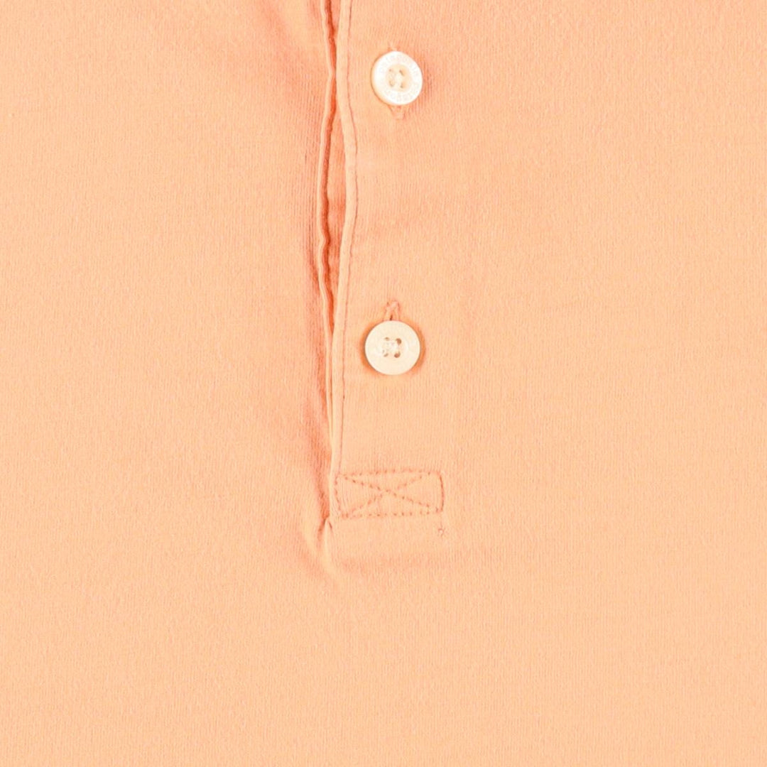 Patagonia Organic Cotton Short-Sleeve Polo Shirt, Men's Size XL (approx.) cotton orange type Vintage Second Hand