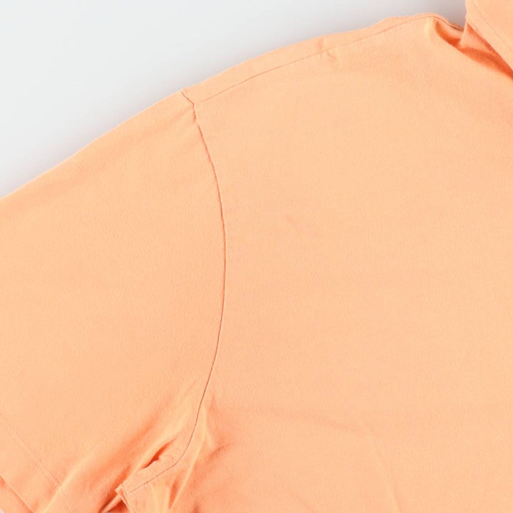 Patagonia Organic Cotton Short-Sleeve Polo Shirt, Men's Size XL (approx.) cotton orange type Vintage Second Hand