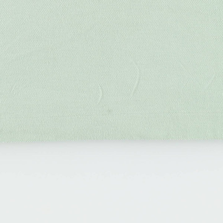 Lacoste (LACOSTE) French design short-sleeved polo shirt, made in El Salvador, size 7 (equivalent to men's XXL). cotton Mint green Vintage Second Hand