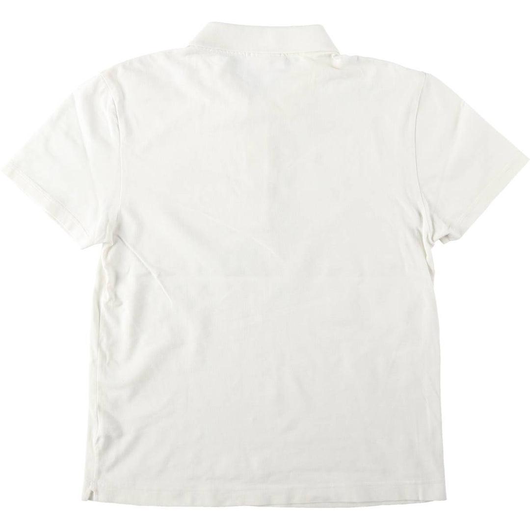 Lacoste Sport Slim Fit Short-Sleeve Polo Shirt, Size 3 (Men's Size S equivalent) cotton white type Vintage Second Hand