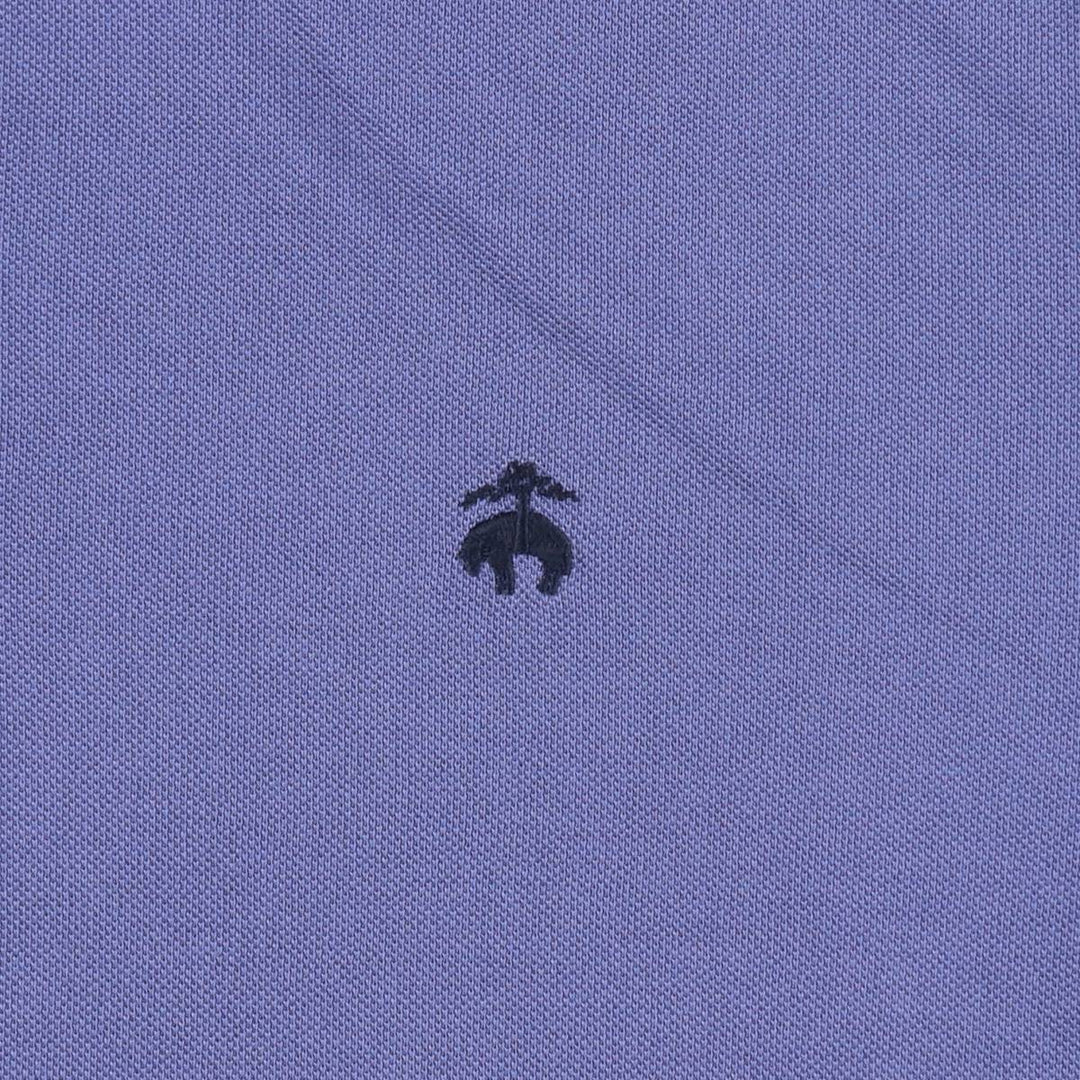 Brooks Brothers Est.1818 short sleeve polo shirt, men's size XL cotton blue type Vintage Second Hand