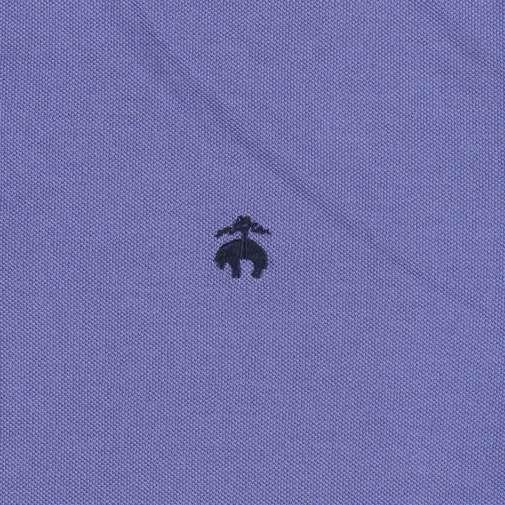 Brooks Brothers Est.1818 short sleeve polo shirt, men's size XL cotton blue type Vintage Second Hand