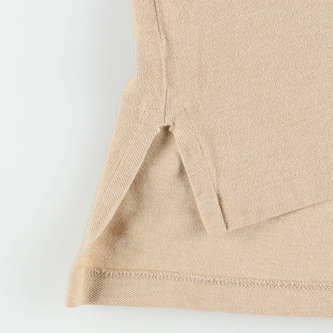 Ralph Lauren POLO by Ralph Lauren short sleeve polo shirt, men's XL size cotton Beige type Vintage Second Hand