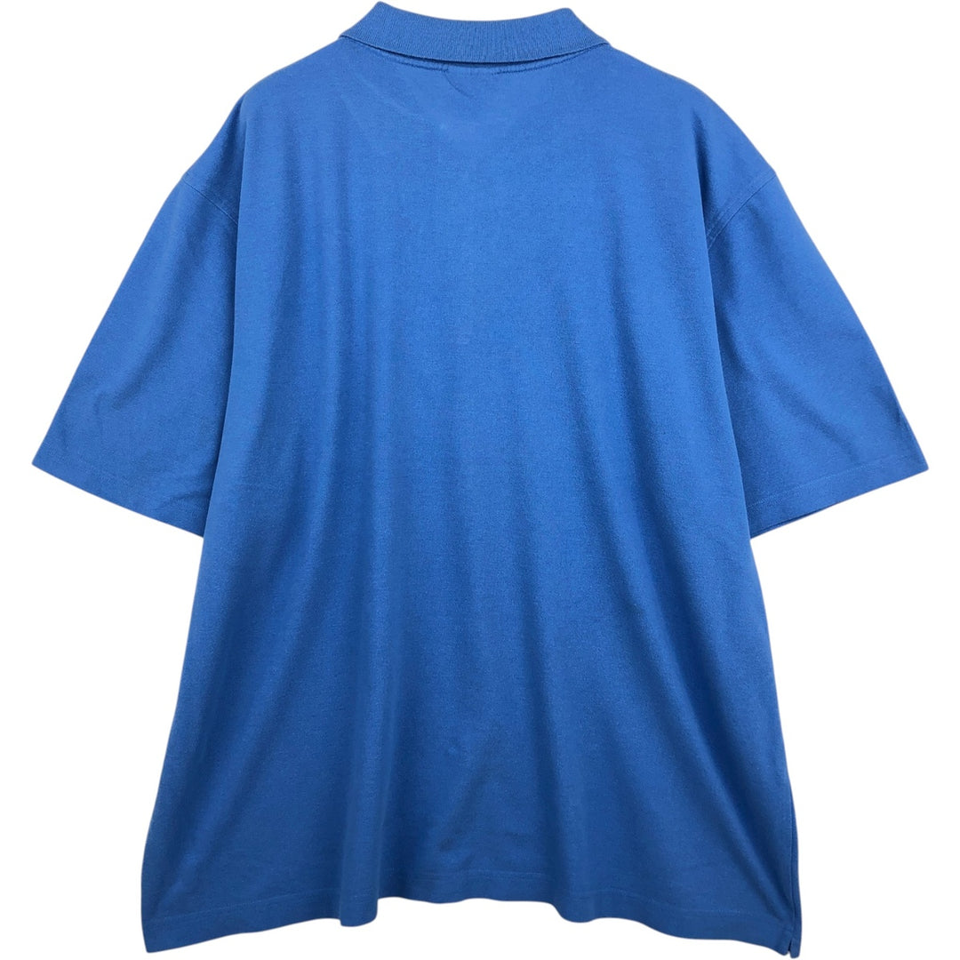 Big Size Lacoste LACOSTE SPORT French Design Short-Sleeve Polo Shirt, Size 9 (Equivalent to Men's XXXL) cotton blue type Vintage Second Hand