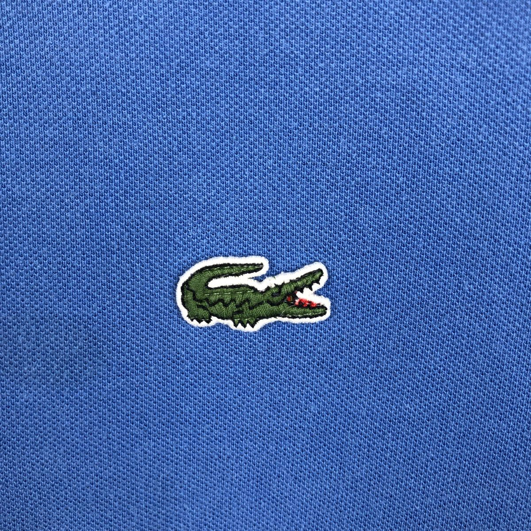 Big Size Lacoste LACOSTE SPORT French Design Short-Sleeve Polo Shirt, Size 9 (Equivalent to Men's XXXL) cotton blue type Vintage Second Hand