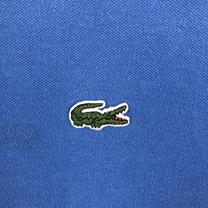 Big Size Lacoste LACOSTE SPORT French Design Short-Sleeve Polo Shirt, Size 9 (Equivalent to Men's XXXL) cotton blue type Vintage Second Hand