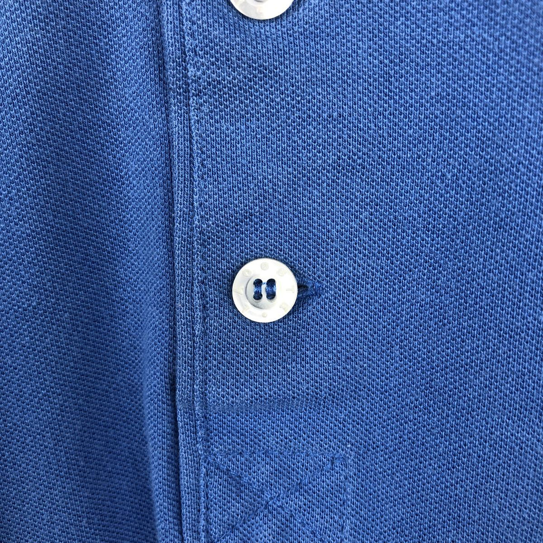 Big Size Lacoste LACOSTE SPORT French Design Short-Sleeve Polo Shirt, Size 9 (Equivalent to Men's XXXL) cotton blue type Vintage Second Hand