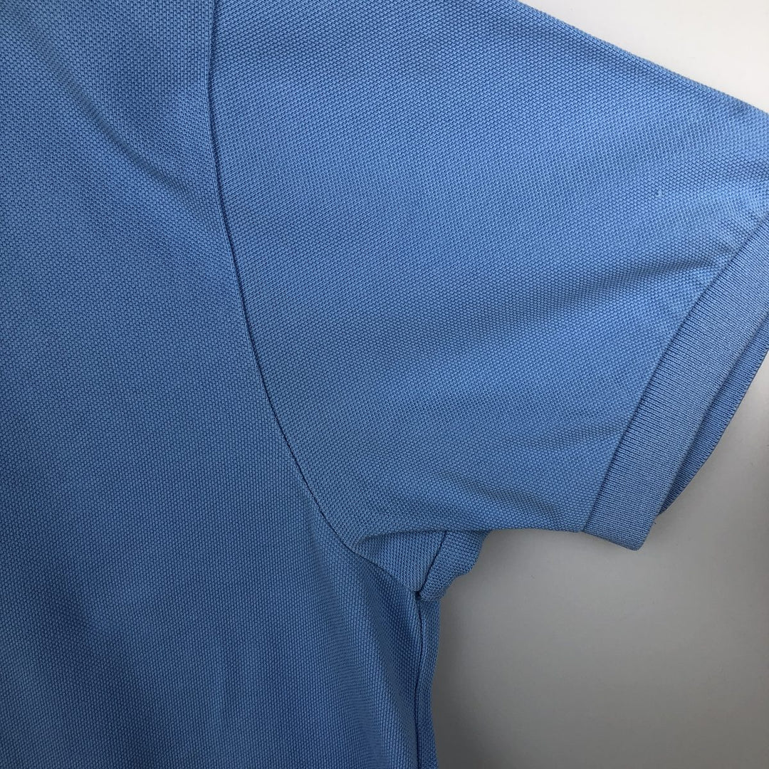 Ralph Lauren POLO by Ralph Lauren short sleeve polo shirt, men's size L cotton Blue type light blue Vintage Second Hand
