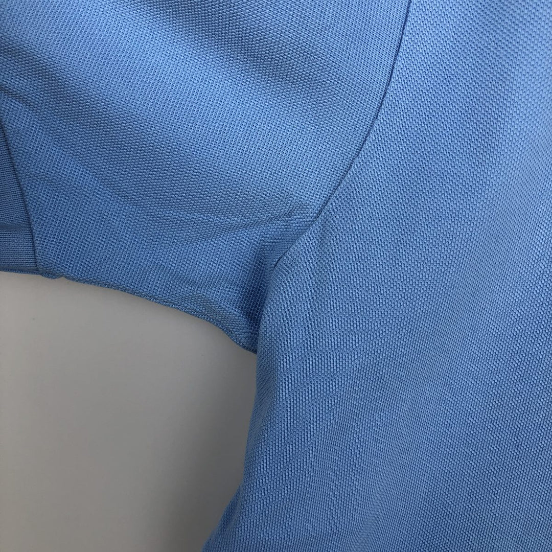 Ralph Lauren POLO by Ralph Lauren short sleeve polo shirt, men's size L cotton Blue type light blue Vintage Second Hand