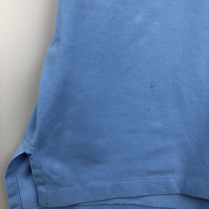 Ralph Lauren POLO by Ralph Lauren short sleeve polo shirt, men's size L cotton Blue type light blue Vintage Second Hand