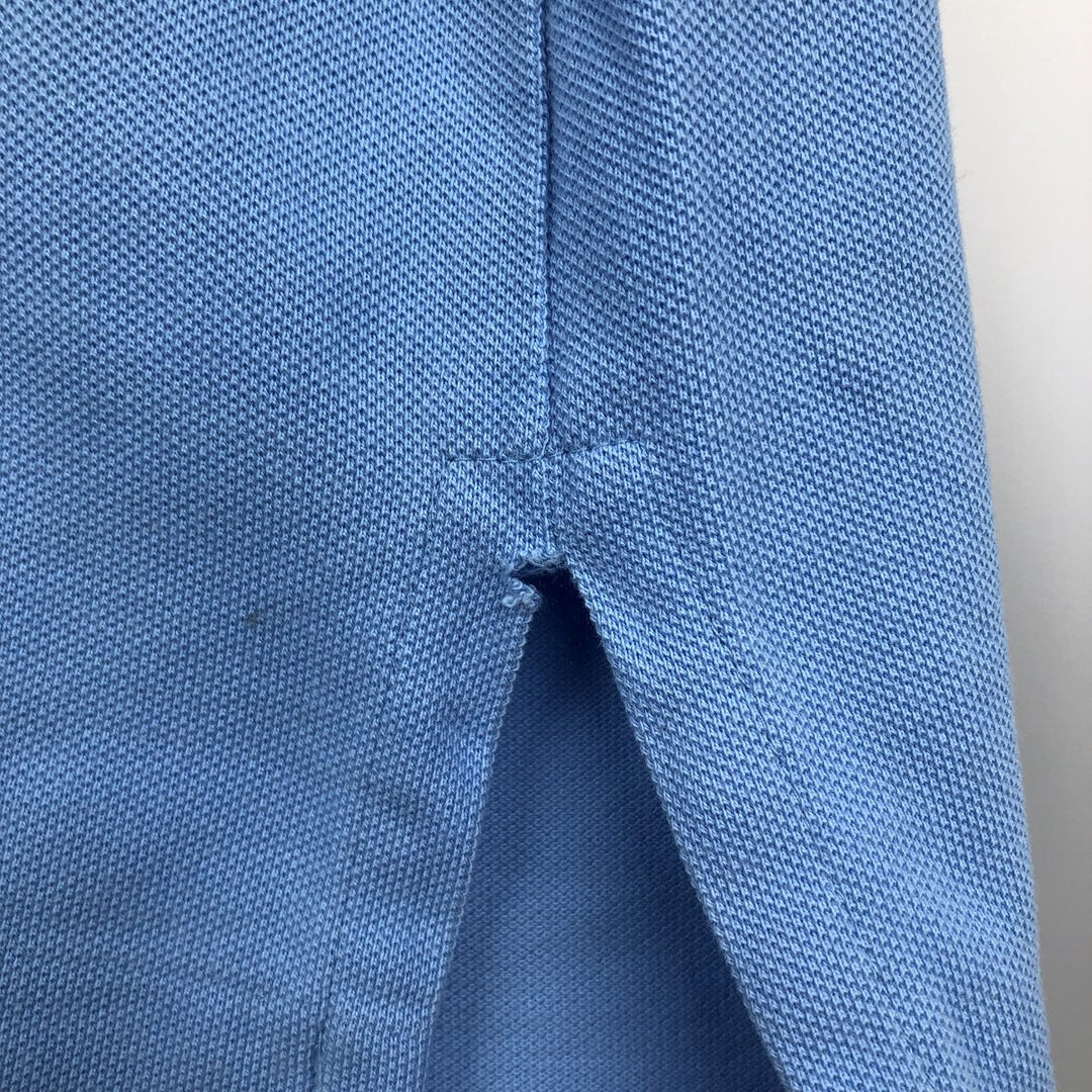 Ralph Lauren POLO by Ralph Lauren short sleeve polo shirt, men's size L cotton Blue type light blue Vintage Second Hand