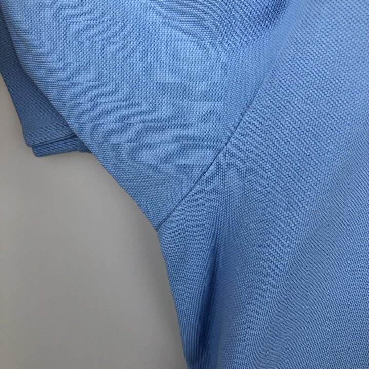 Ralph Lauren POLO by Ralph Lauren short sleeve polo shirt, men's size L cotton Blue type light blue Vintage Second Hand