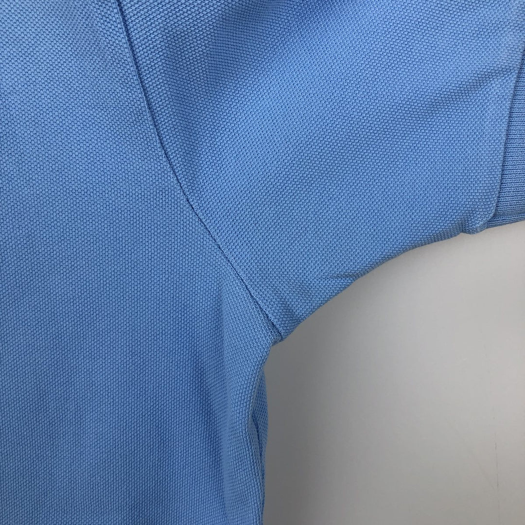 Ralph Lauren POLO by Ralph Lauren short sleeve polo shirt, men's size L cotton Blue type light blue Vintage Second Hand