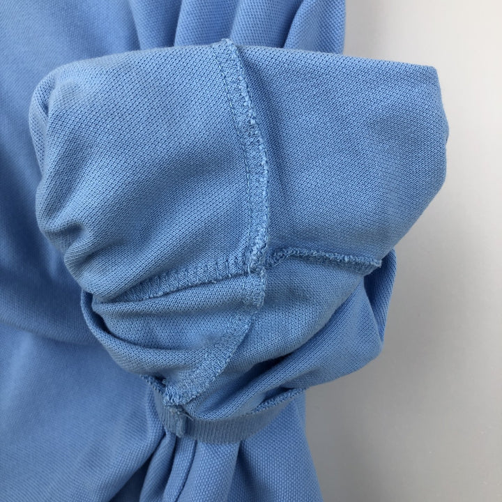 Ralph Lauren POLO by Ralph Lauren short sleeve polo shirt, men's size L cotton Blue type light blue Vintage Second Hand