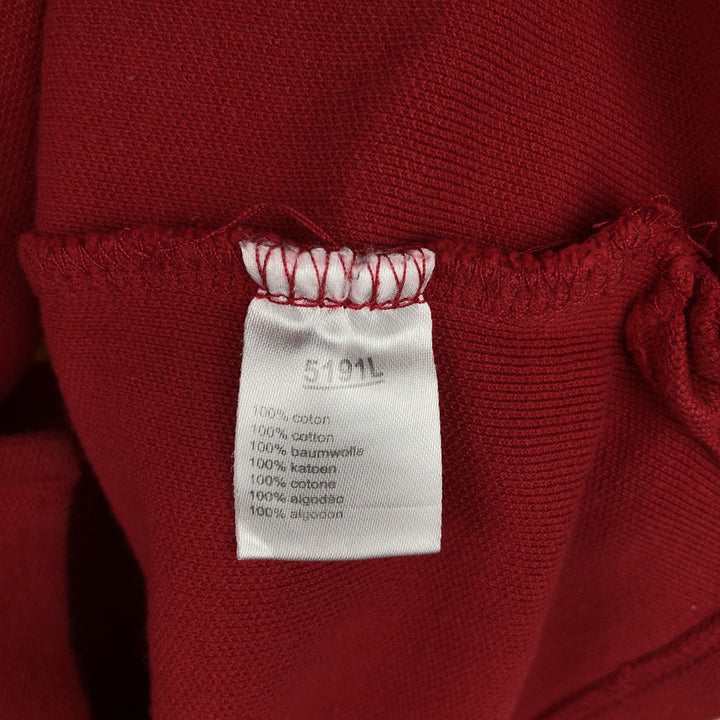Lacoste LACOSTE French design short sleeve polo shirt size 5, men's L size cotton red type Vintage Second Hand