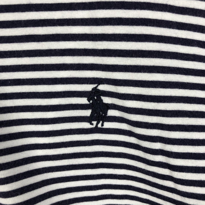 Ralph Lauren POLO by Ralph Lauren short sleeve striped polo shirt, size S for men cotton white type Vintage Second Hand