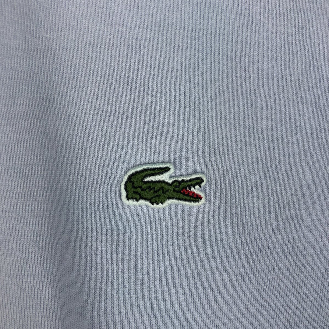 Lacoste LACOSTE French design short sleeve polo shirt men's XL size cotton Blue type light blue Vintage Second Hand
