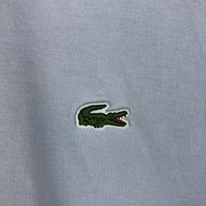 Lacoste LACOSTE French design short sleeve polo shirt men's XL size cotton Blue type light blue Vintage Second Hand