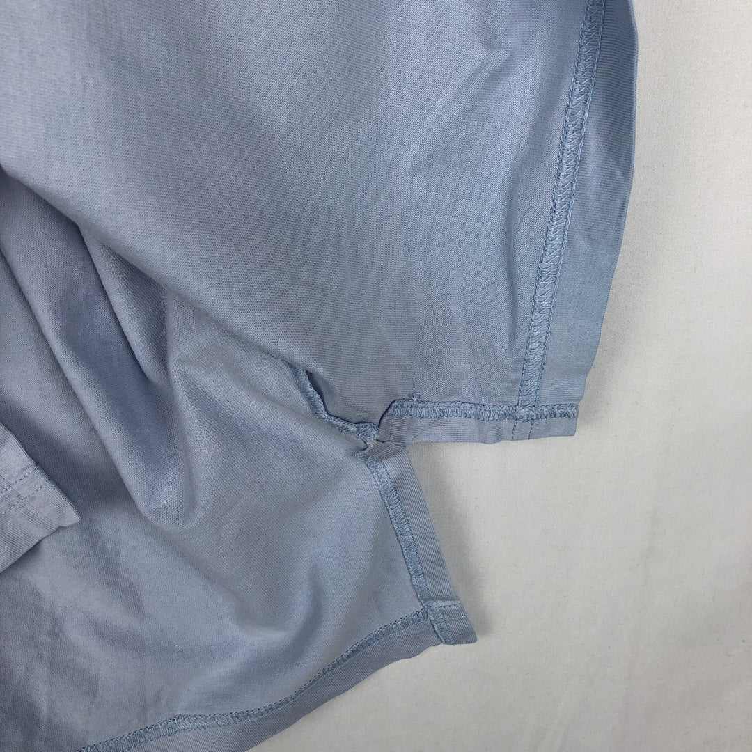 Lacoste LACOSTE French design short sleeve polo shirt men's XL size cotton Blue type light blue Vintage Second Hand