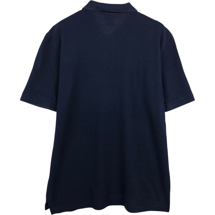 Lacoste LACOSTE French design short sleeve polo shirt size 6 men's XL equivalent cotton navy blue type Vintage Second Hand