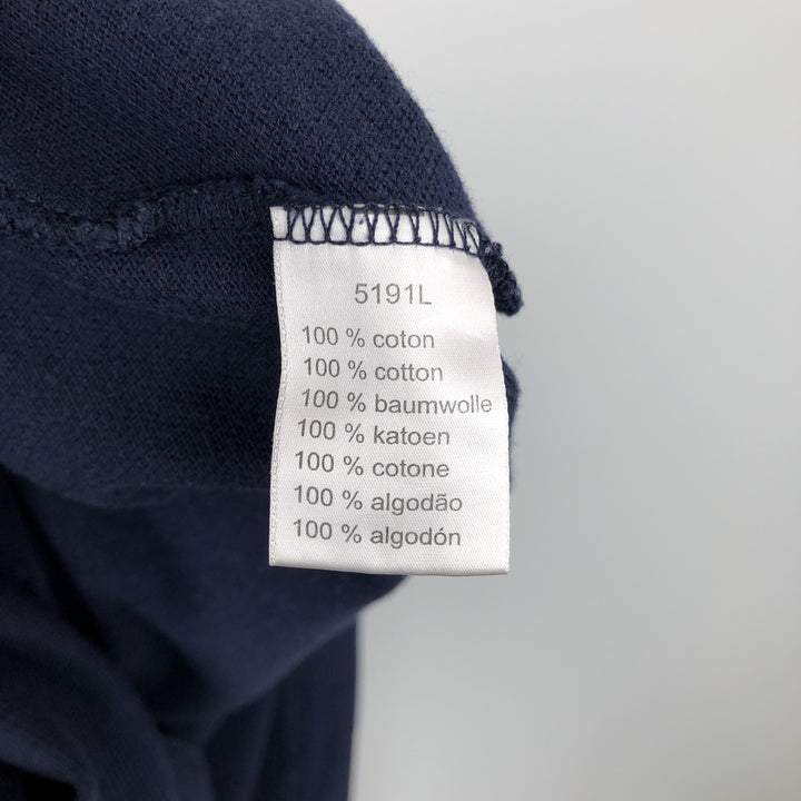 Lacoste LACOSTE French design short sleeve polo shirt size 6 men's XL equivalent cotton navy blue type Vintage Second Hand