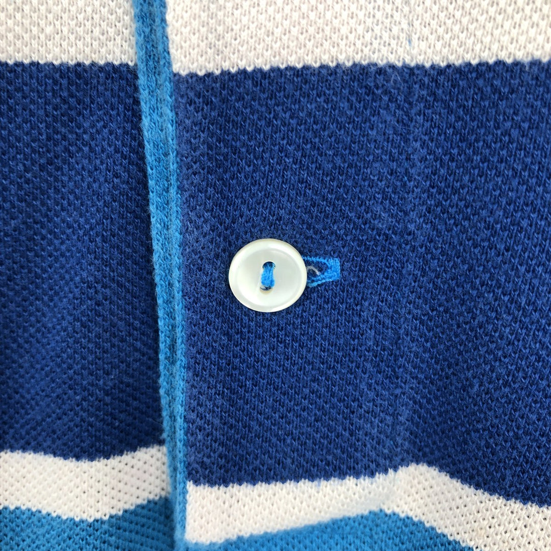 Lacoste LACOSTE French design short sleeve polo shirt size 6 men's XL equivalent cotton navy blue type Vintage Second Hand