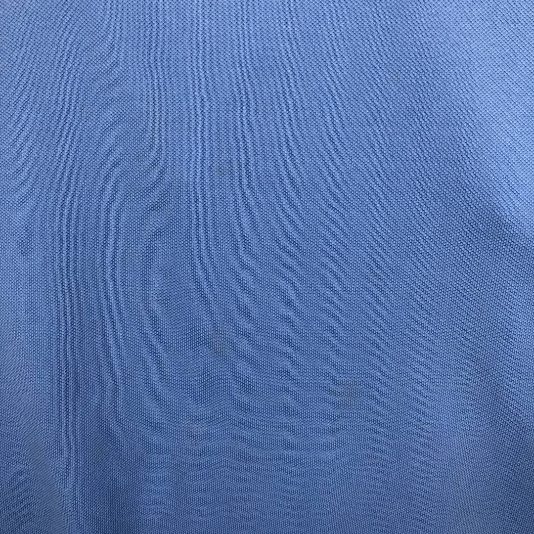 Lacoste LACOSTE Short Sleeve Polo Shirt No. 7 Men's XXL cotton Blue type light blue Vintage Second Hand
