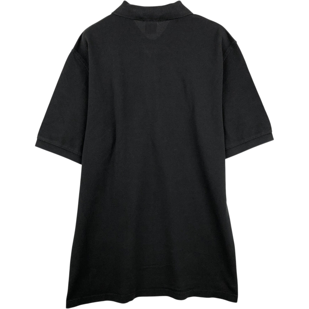 Brooks Brothers Est.1818 Short-Sleeve Polo Shirt, Men's Size L (approx.) cotton black type Vintage Second Hand