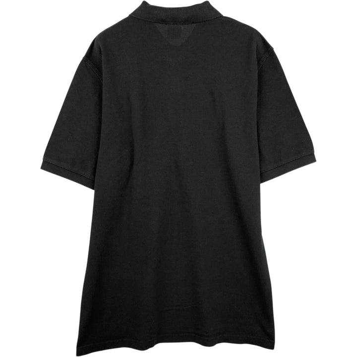 Brooks Brothers Est.1818 Short-Sleeve Polo Shirt, Men's Size L (approx.) cotton black type Vintage Second Hand