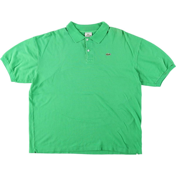Lacoste LACOSTE French design short sleeve polo shirt size 8, men's XXL equivalent cotton green type Vintage Second Hand