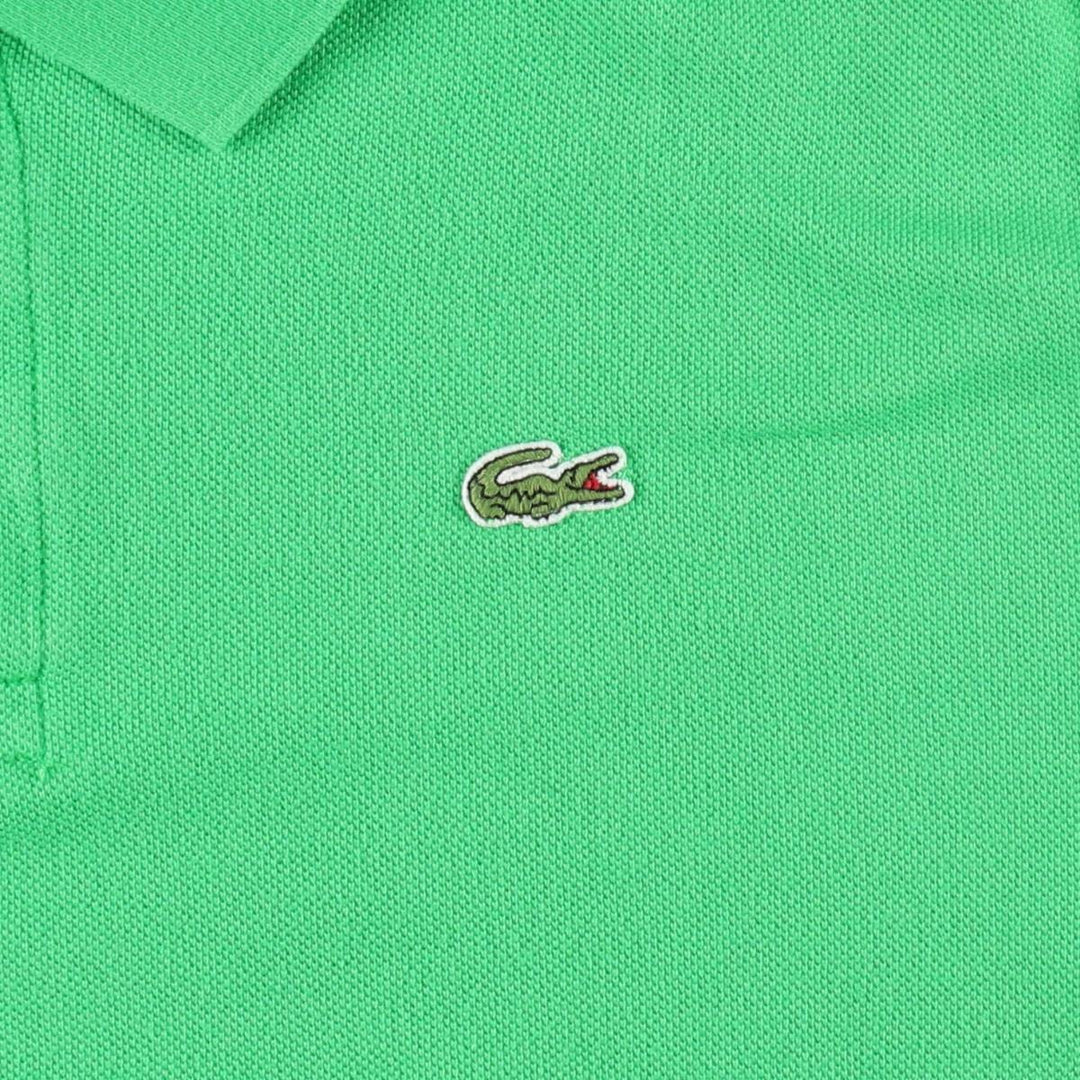Lacoste LACOSTE French design short sleeve polo shirt size 8, men's XXL equivalent cotton green type Vintage Second Hand