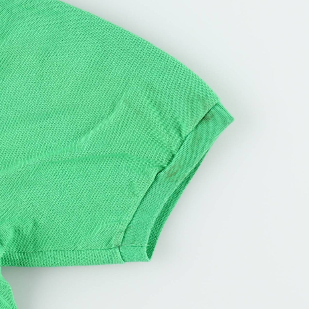 Lacoste LACOSTE French design short sleeve polo shirt size 8, men's XXL equivalent cotton green type Vintage Second Hand