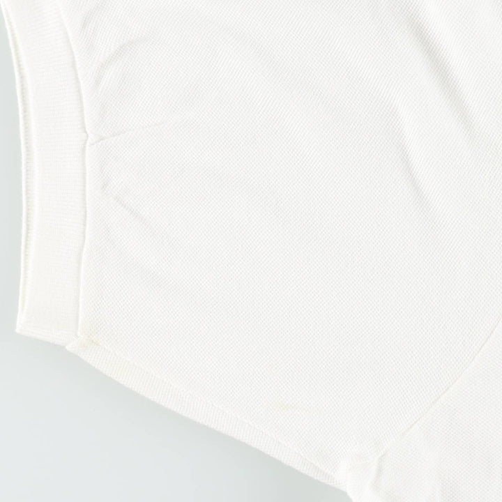 Lacoste LACOSTE short sleeve polo shirt size 8, equivalent to men's XXL cotton white type Vintage Second Hand