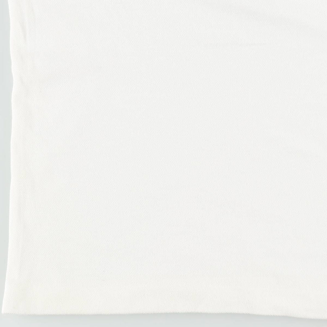 Lacoste LACOSTE short sleeve polo shirt size 8, equivalent to men's XXL cotton white type Vintage Second Hand